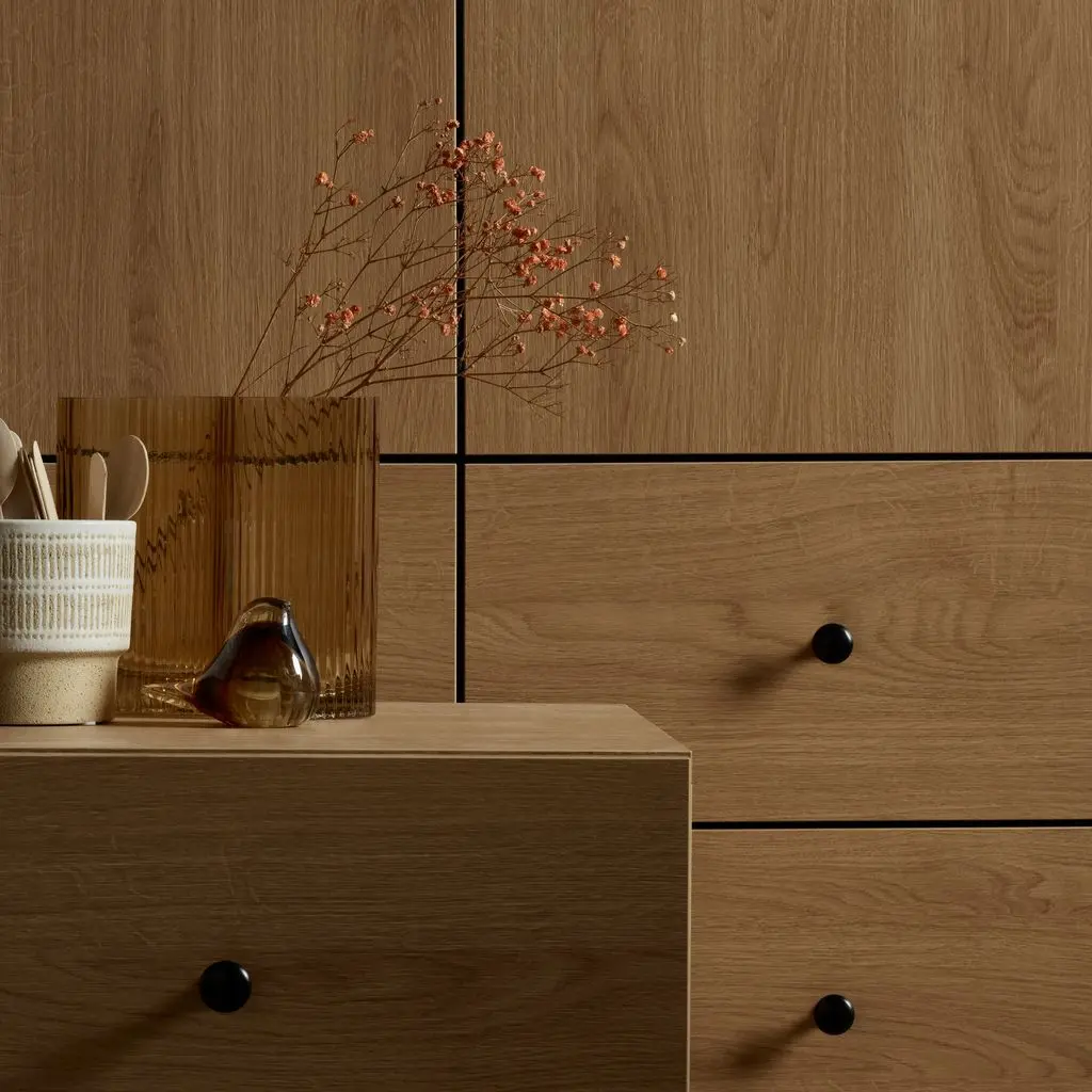 VOX textured wall panel detail